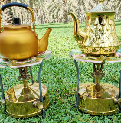 1 بابور قديم + 1 غوري ذهبي